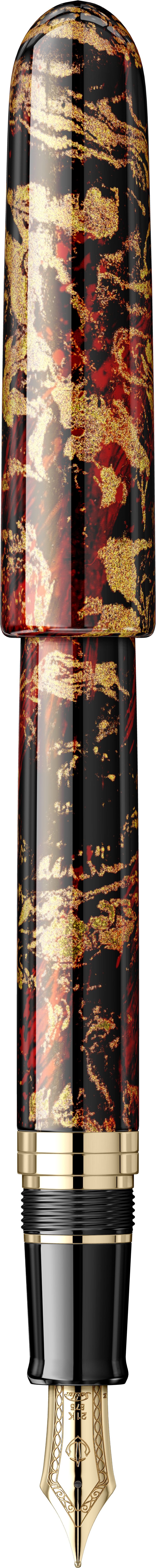 Instrumente de scris - Stilou King Size Fukui Sousakuwakasa-nuri 21K (M)