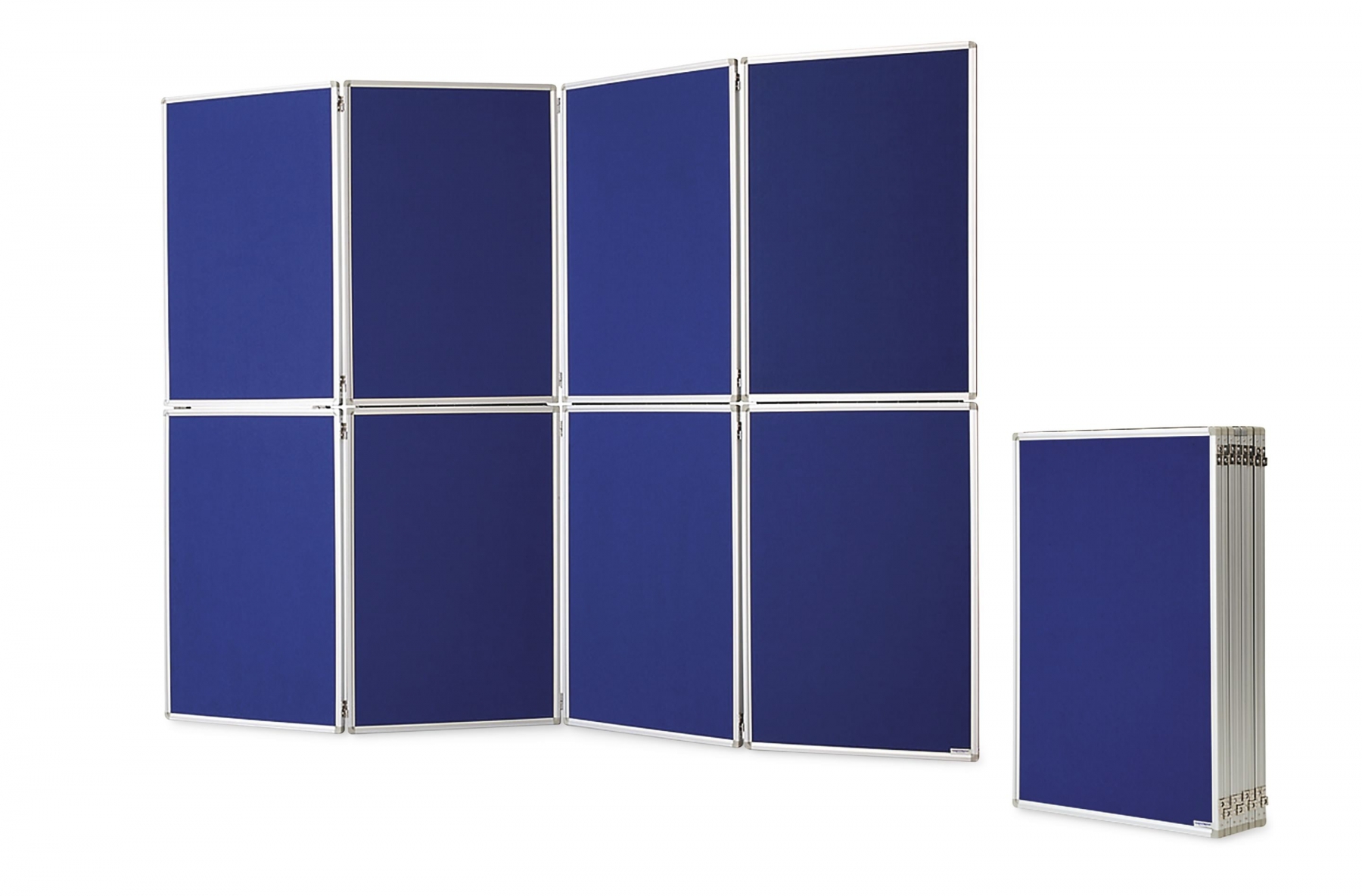 Rechizite, Creativitate, Hobby - Panou prezentare MGN pliabil, 8*905x610x80 mm, albastru (si geanta transport)