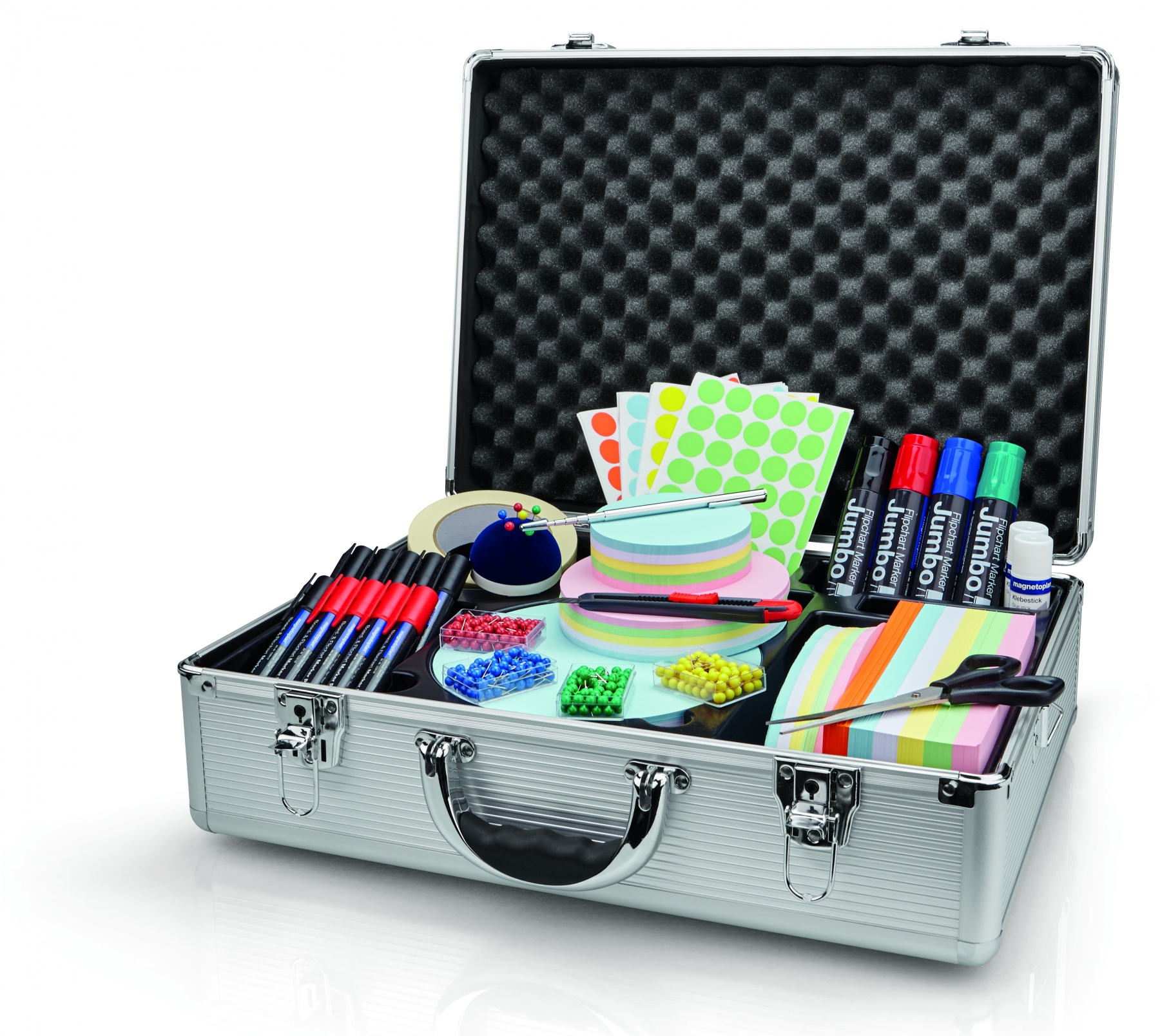 Rechizite, Creativitate, Hobby - Set geanta prezentare seminar MAGNETOPLAN MODERATOR