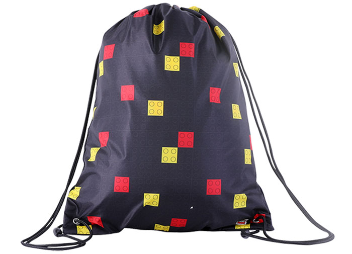 LEGO - Sac sport LEGO Faces - Negru