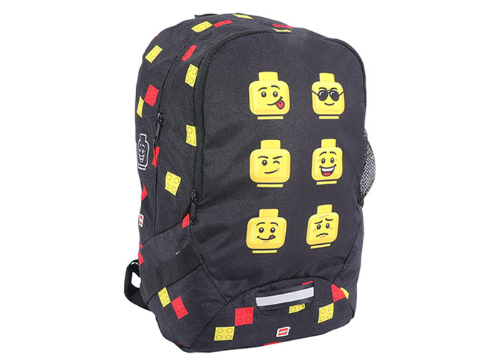 LEGO - Ghiozdan LEGO Faces - Negru (10048-2007)