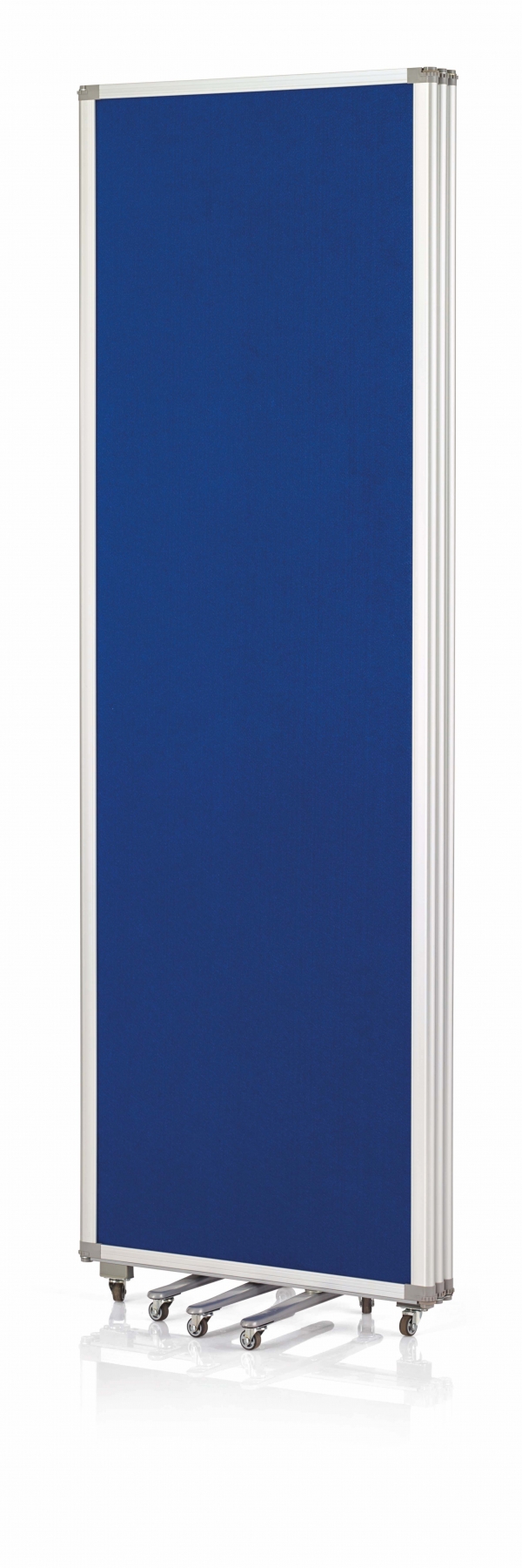 Panou prezentare MAGNETOPLAN mobil PLIABIL, 1810x1800x370 mm, albastru [1]