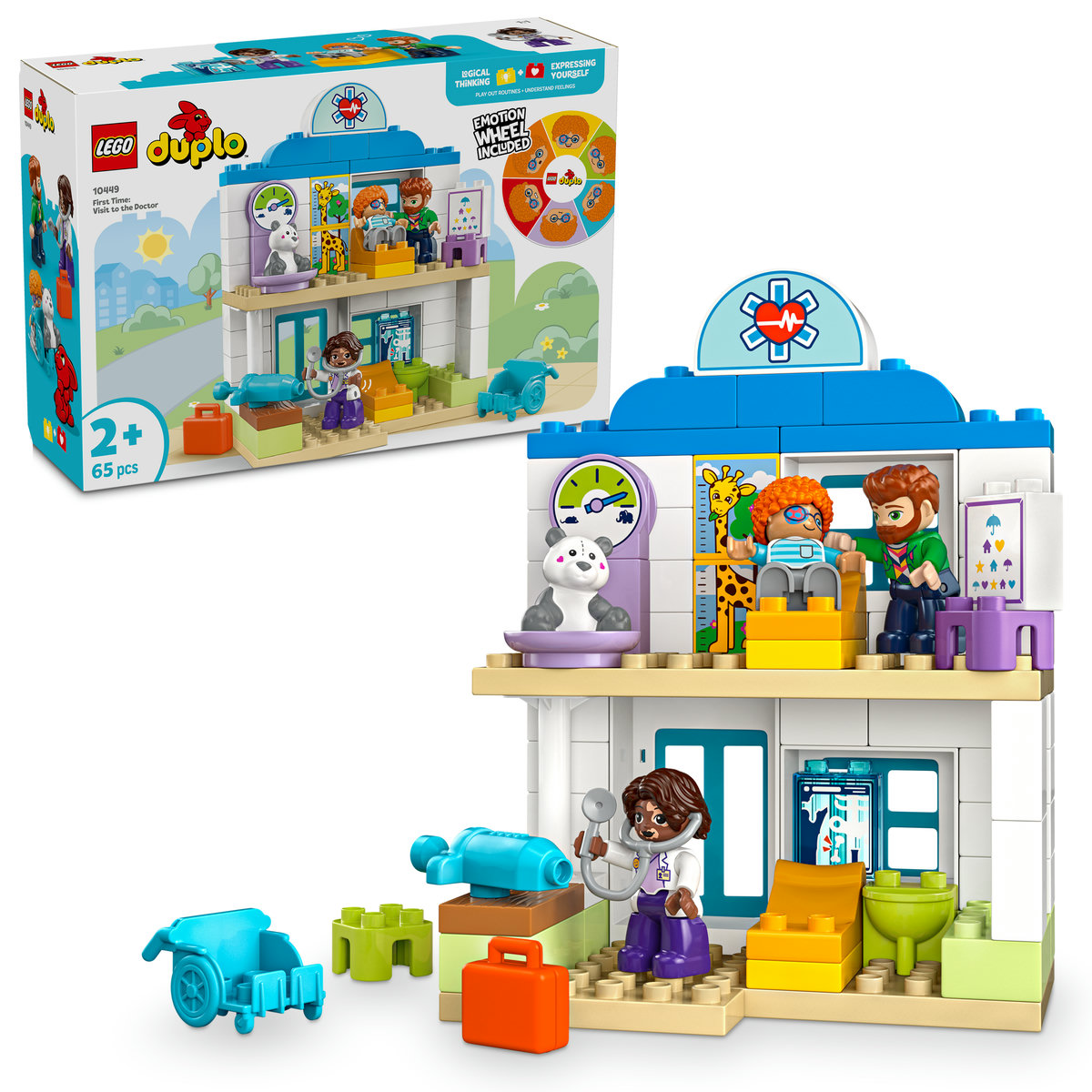 Lego Duplo - Prima vizita la doctor - Ambalaj deteriorat