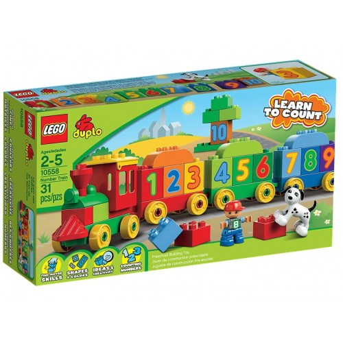 Lego Duplo - Trenul cu numere (10558)