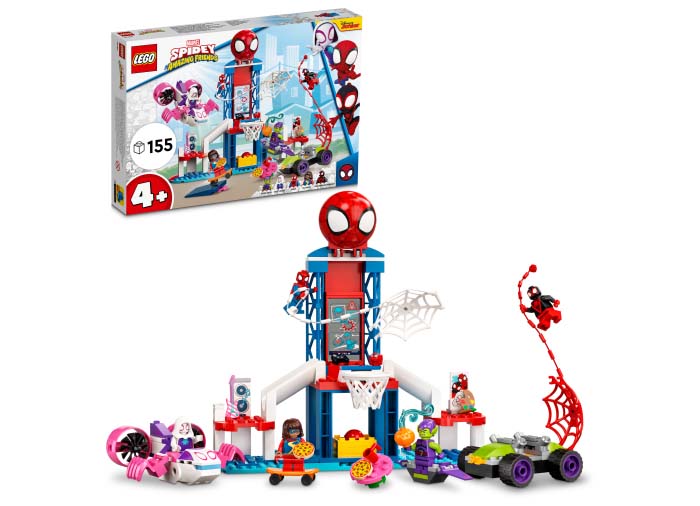 LEGO - Baza lui Spider-Man - Ambalaj deteriorat