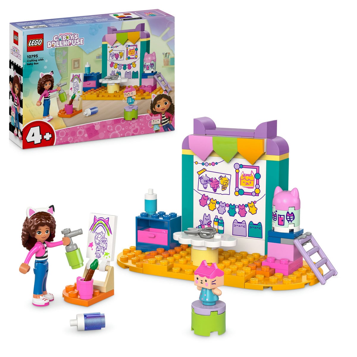 LEGO Gabbys Dollhouse - Creatii mestesugite cu Baby Box