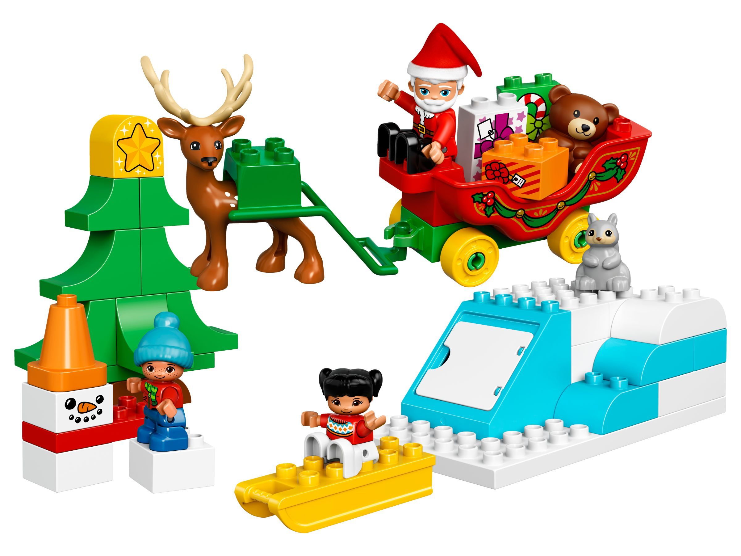 Lego Duplo - Vacanta de iarna cu Mos Craciun