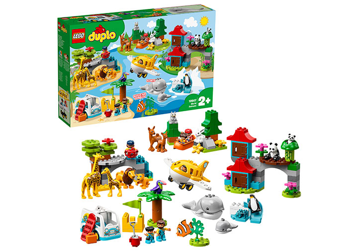 Lego Duplo - Animalele lumii