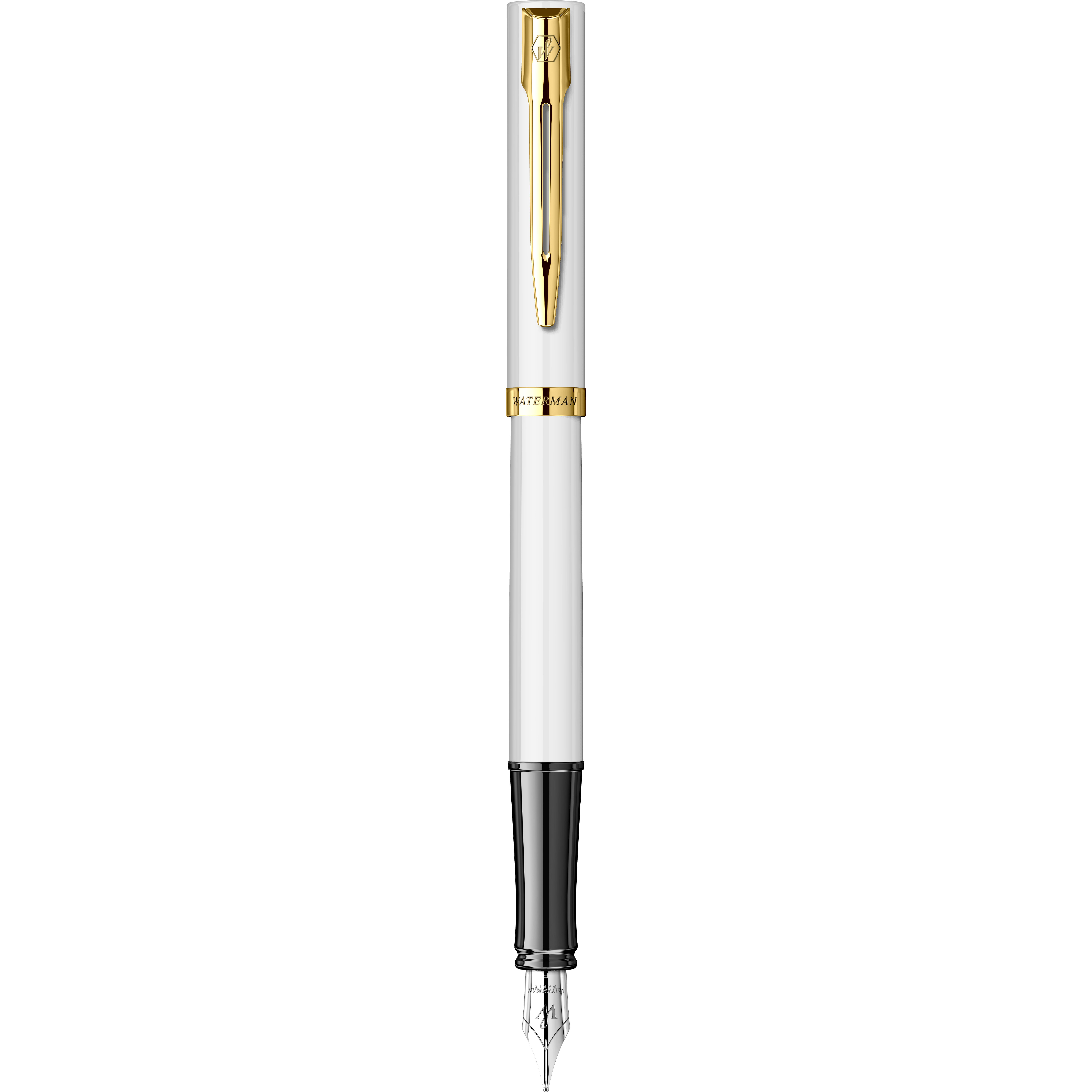 Instrumente de scris - Stilou Waterman Impression White GT