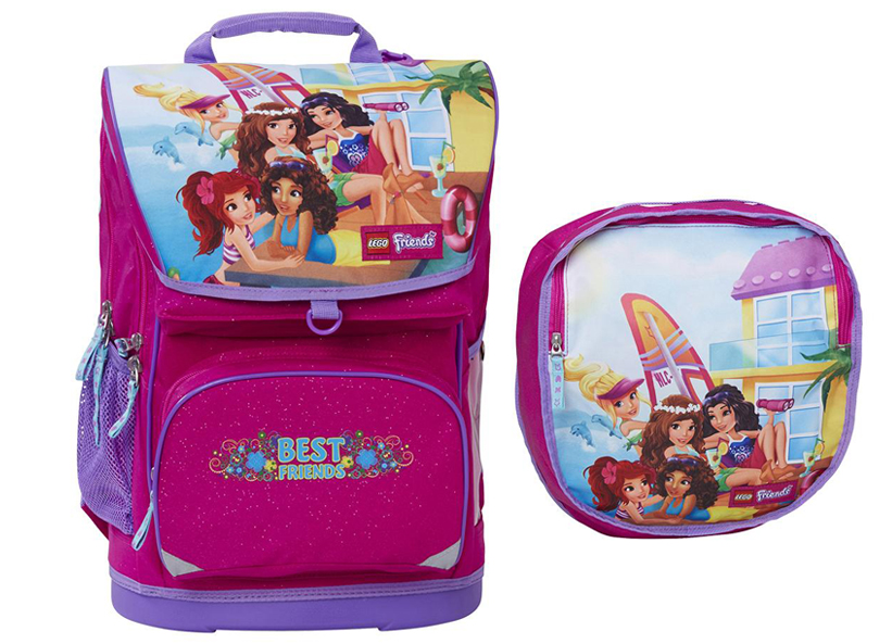LEGO - Ghiozdan LEGO Friends cu geanta sport detasabila (16233)