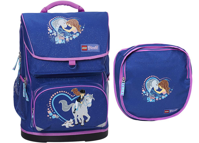 LEGO - Ghiozdan LEGO Friends Horse L cu geanta sport detasabila  (15234