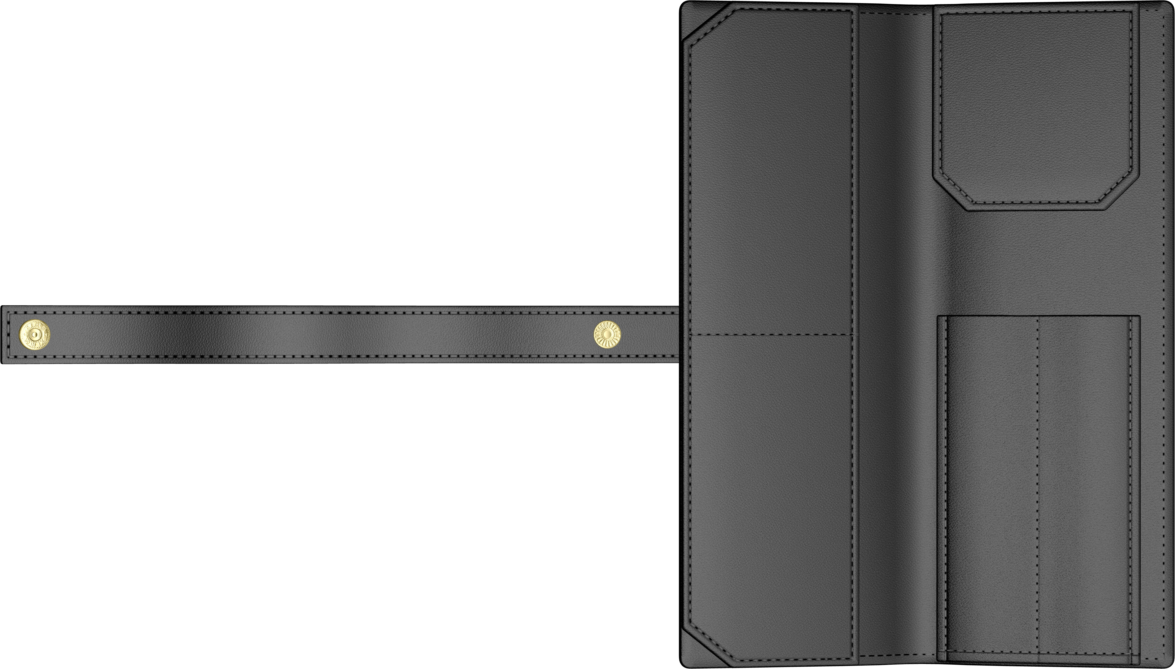 Etui Piele Collector's Black - 2 Piese [1]