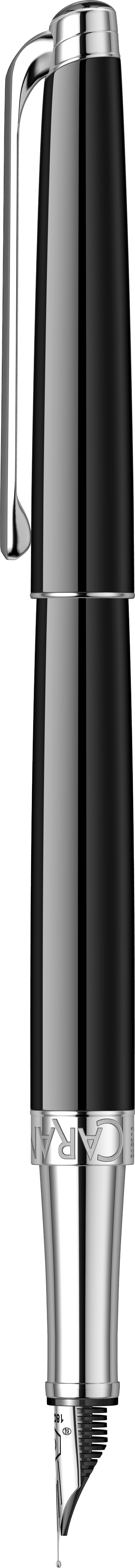 Stilou slim Ebony Black SRT cu penita aur 18k [1]