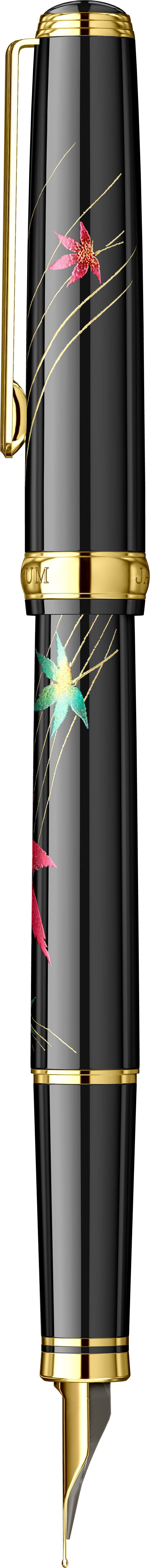 Stilou Kanazawa Gold Leaf Changing Autumn Leaves GT 0.5 M Nib [1]