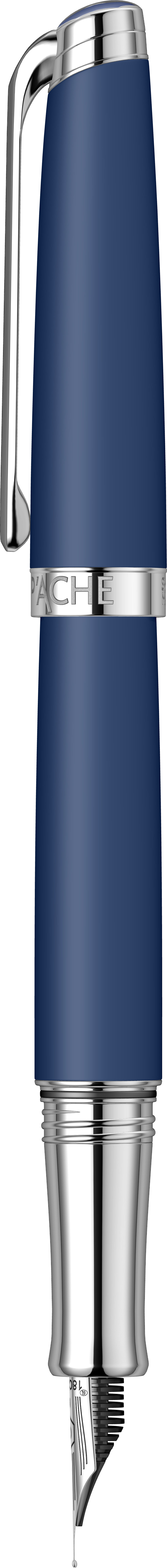 Stilou Matte Blue SRT cu penita aur 18K [1]