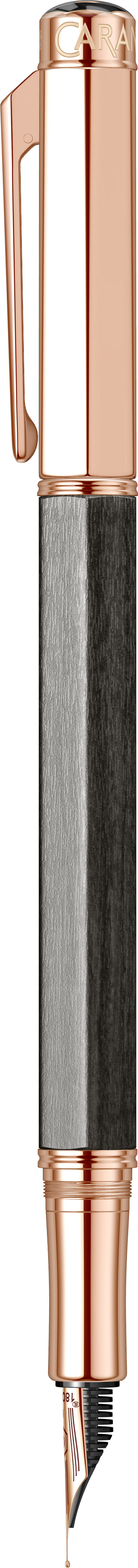Stilou Ebony Wood PGT cu penita aur 18K [1]