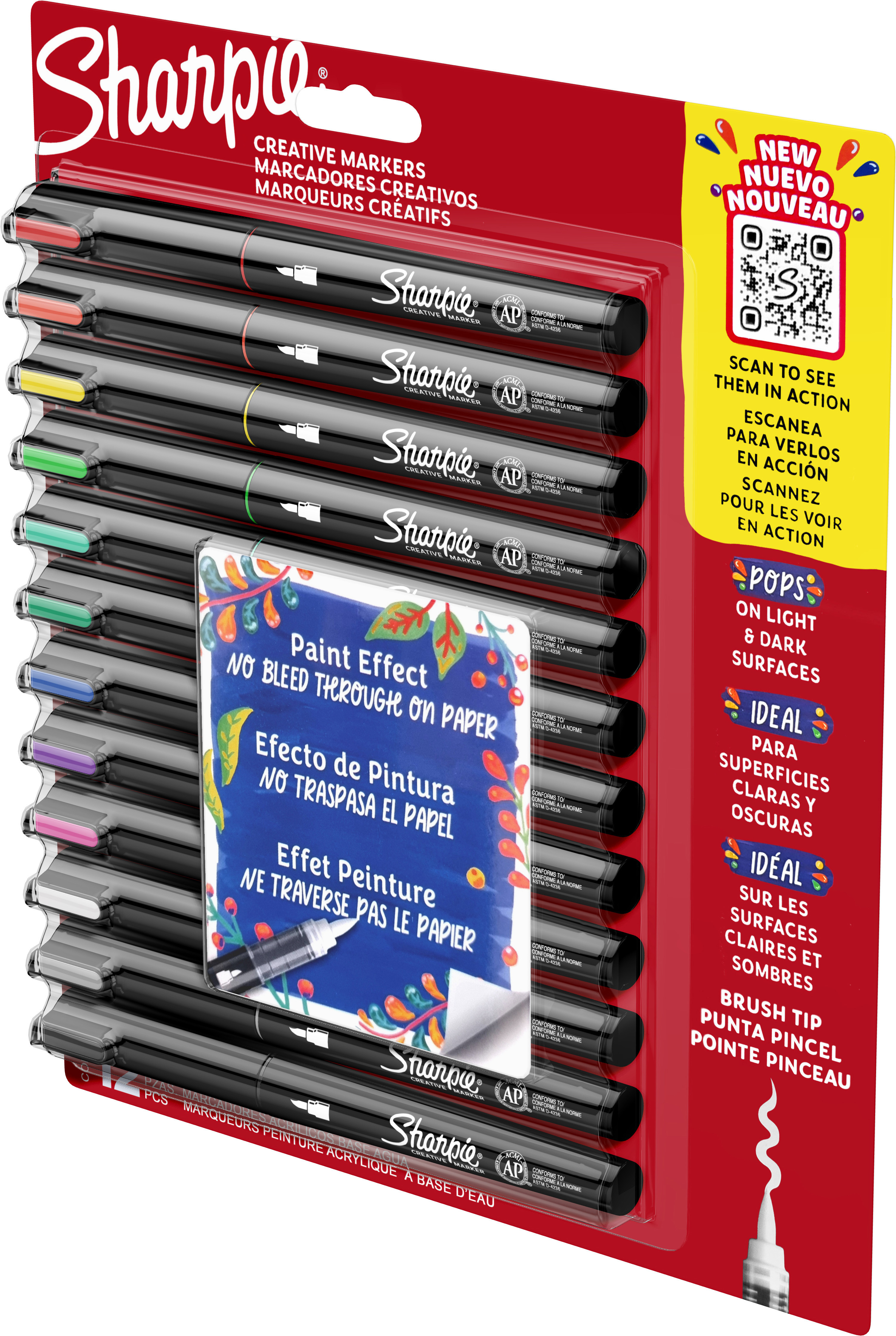 Set 12 Creative Marker - vf pensula [1]