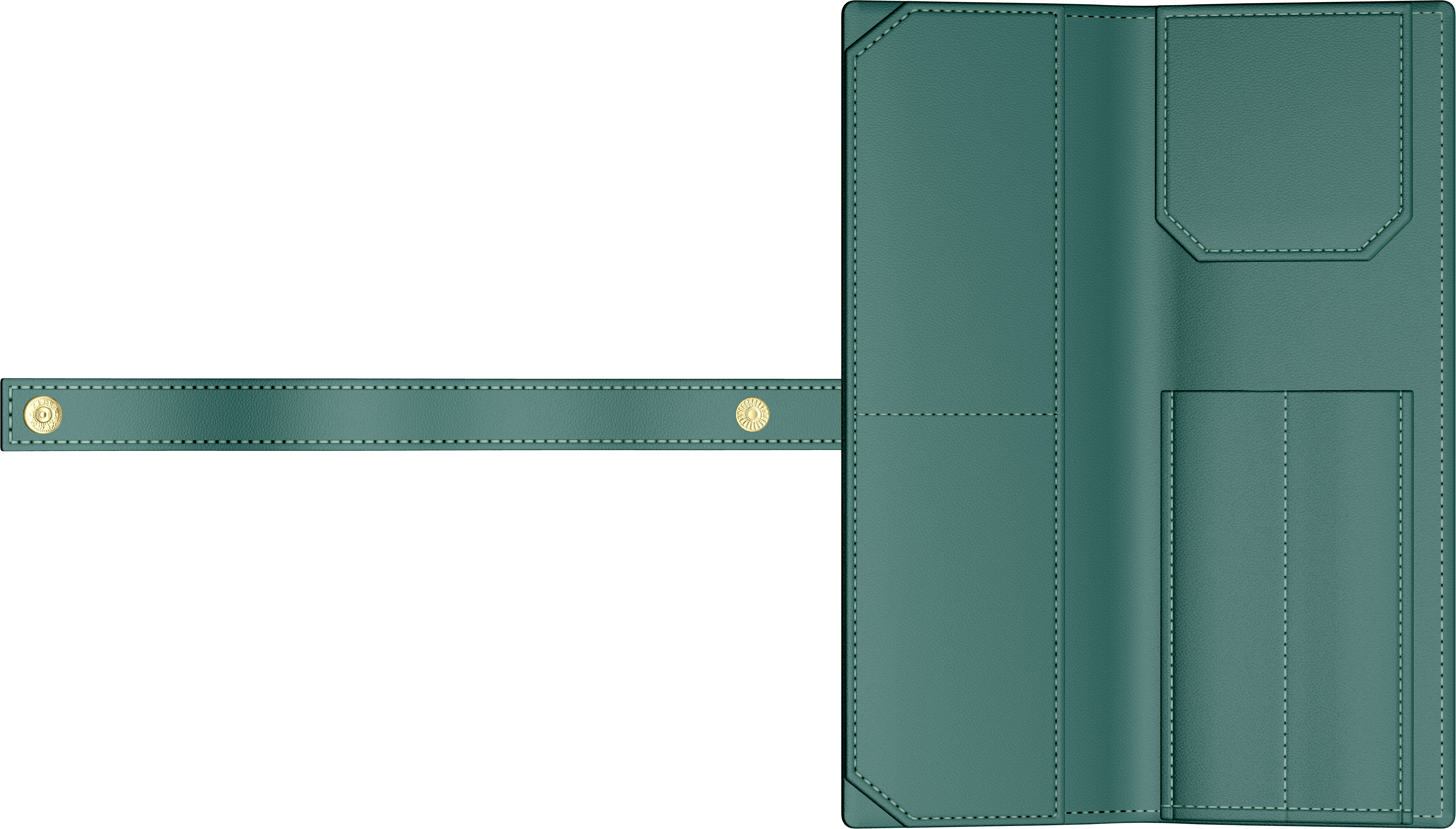 Etui Piele Collector's Emerald - 2 Piese [1]