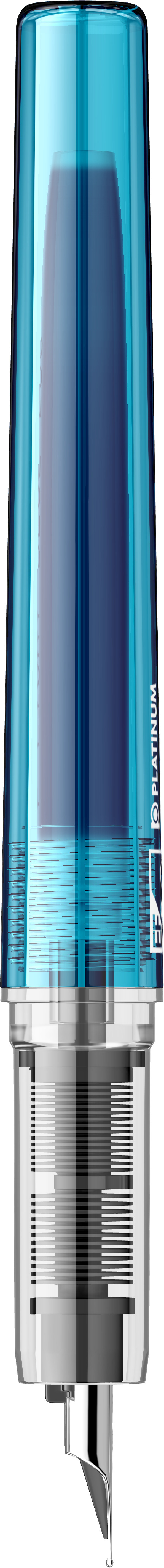 Stilou Platinum Preppy Blue Black 0.2 EF [2]