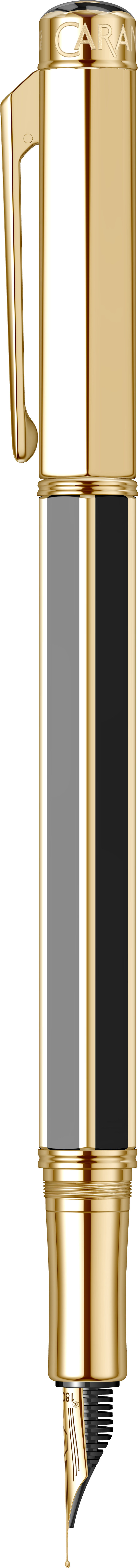 Stilou China Black GT cu penita aur 18K [1]