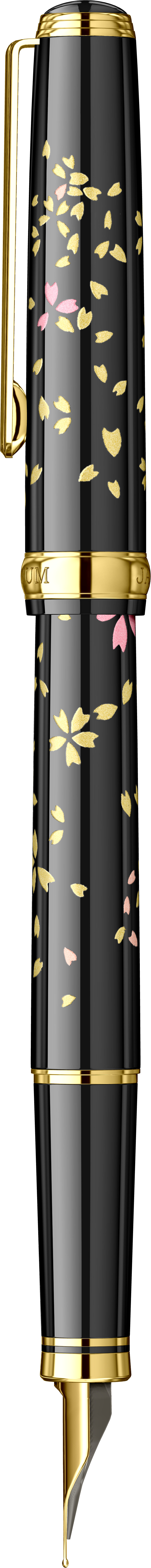 Stilou Kanazawa Gold Leaf Swirling Petals of Cherry Blossom GT 0.5 M [1]
