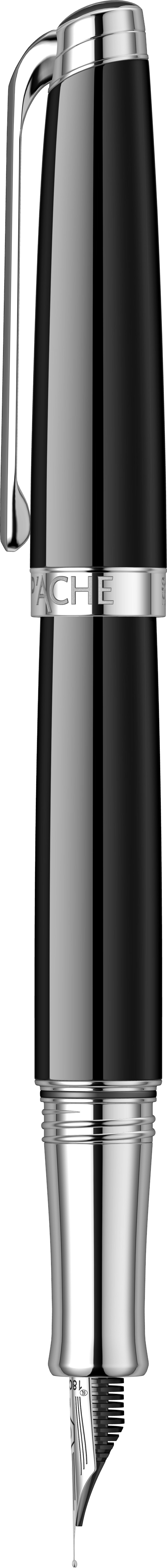 Stilou Ebony Black SRT cu penita aur 18K [1]
