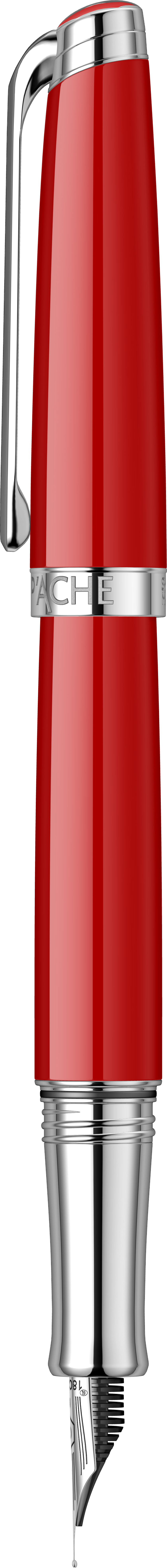 Stilou Scarlet Red SRT cu penita aur 18K [1]