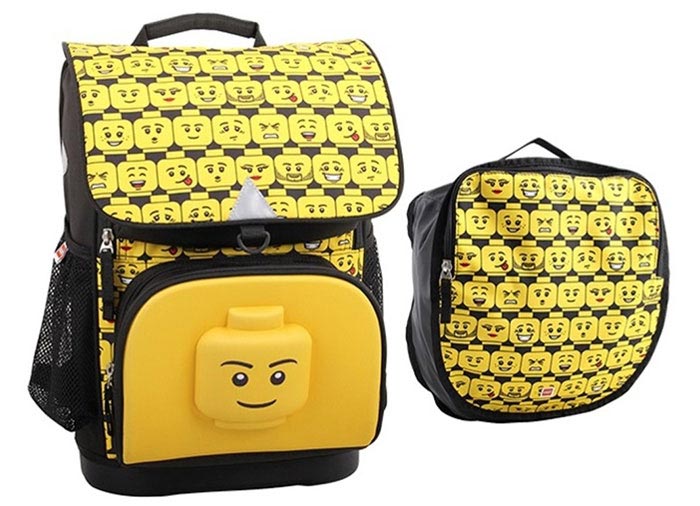 LEGO - Ghiozdan LEGO Minifigurine cu sac sport