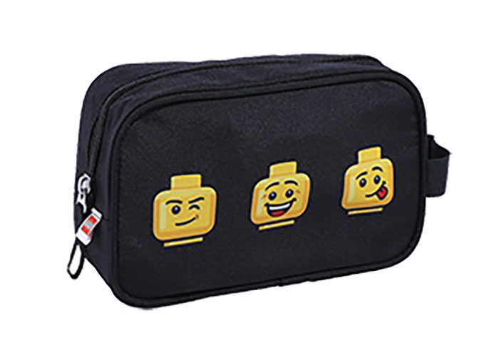 LEGO - Geanta de toaleta  LEGO Faces - Negru (20070-2007)