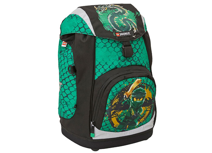 LEGO - Ghiozdan LEGO Ninjago - verde