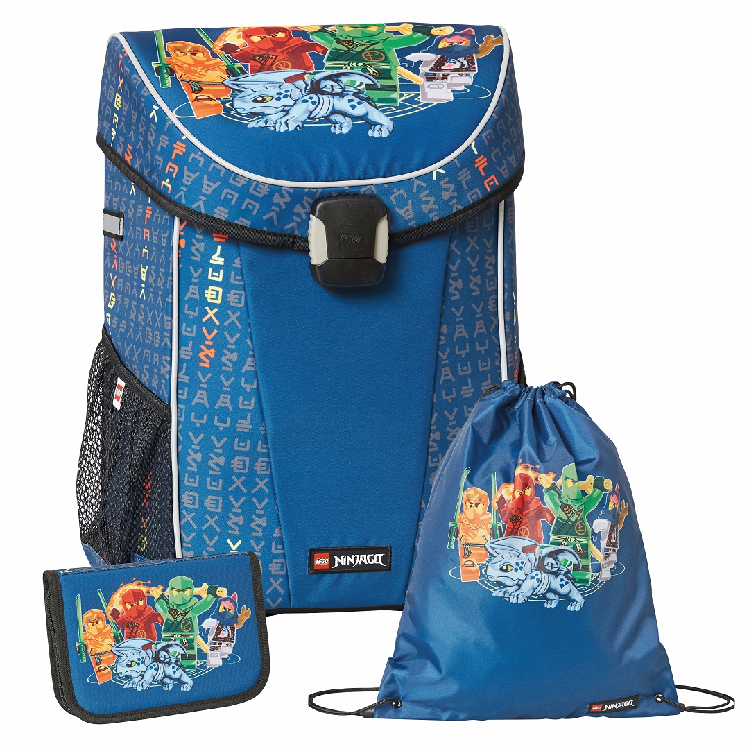 LEGO - Set ghiozdan, sac sport, penar LEGO - Ninjago Family