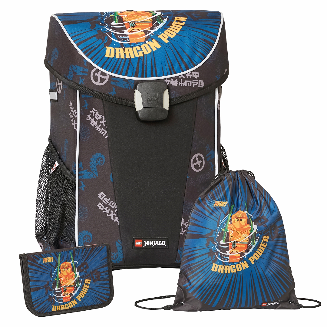 LEGO - Set ghiozdan, sac sport, penar LEGO - Ninjago Arin