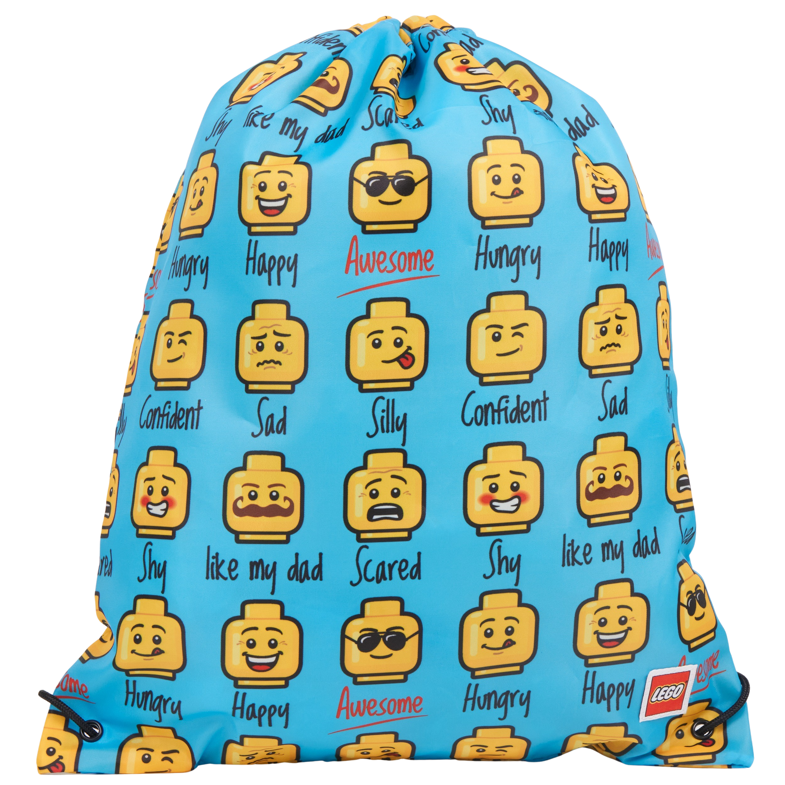 LEGO - Sac sport LEGO Minifigurine Albastru