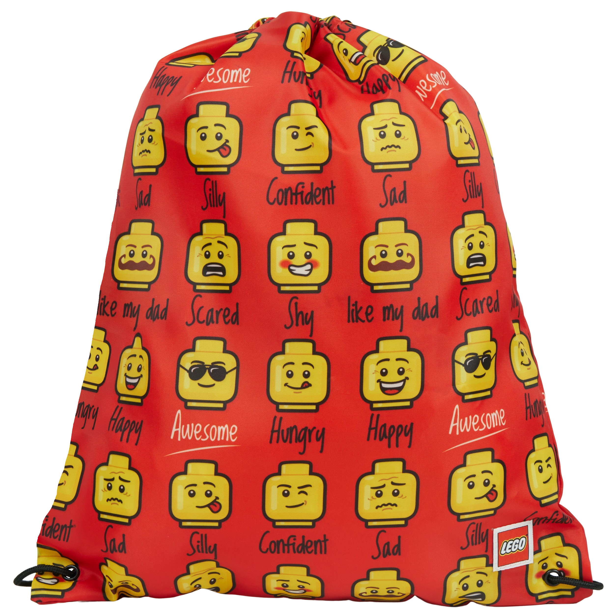 LEGO - Sac sport LEGO Minifigurine Roşu