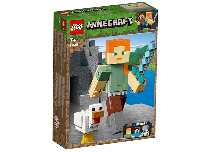 Minecraft Alex BigFig cu gaina (21149) [0]