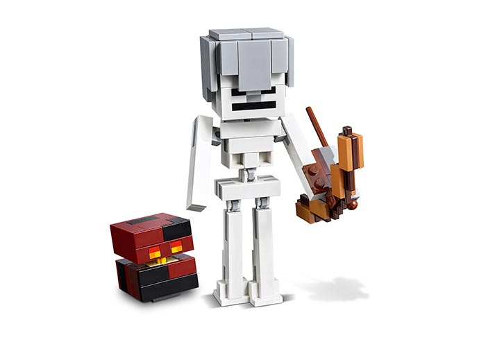 Minecraft Schelet BigFig si cub de magma (21150) [3]