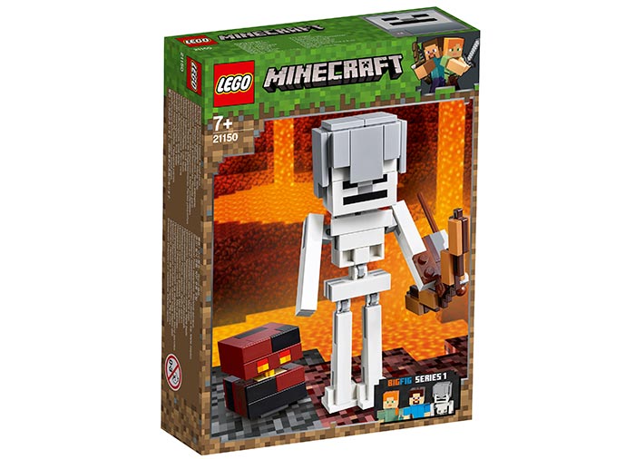 Minecraft Schelet BigFig si cub de magma (21150) [0]