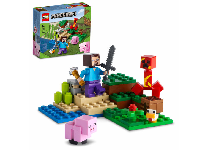 LEGO - Ambuscada Creeper-ului - Ambalaj deteriorat