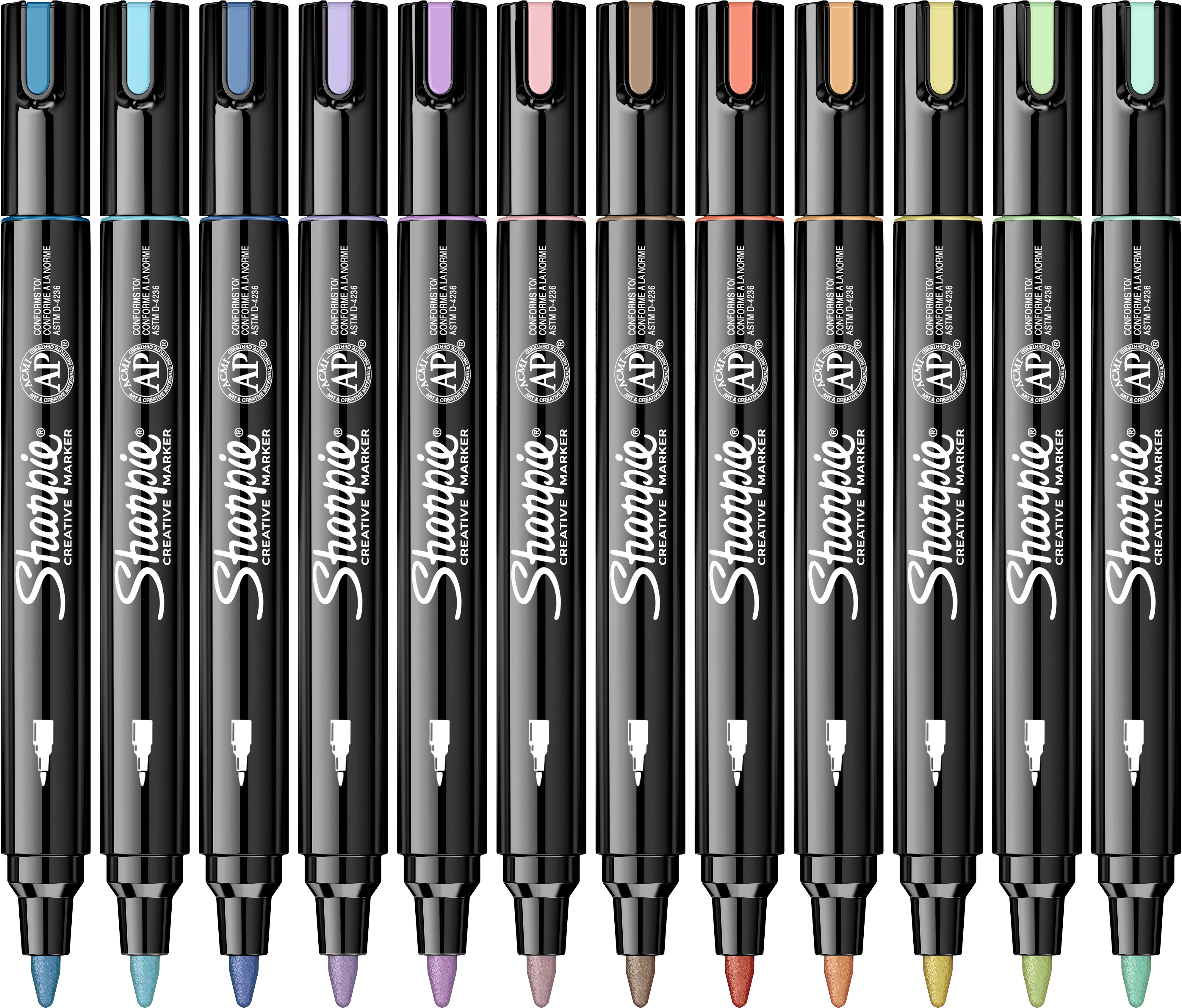 Set 12 Creative Marker Pastel - vf rotund [3]