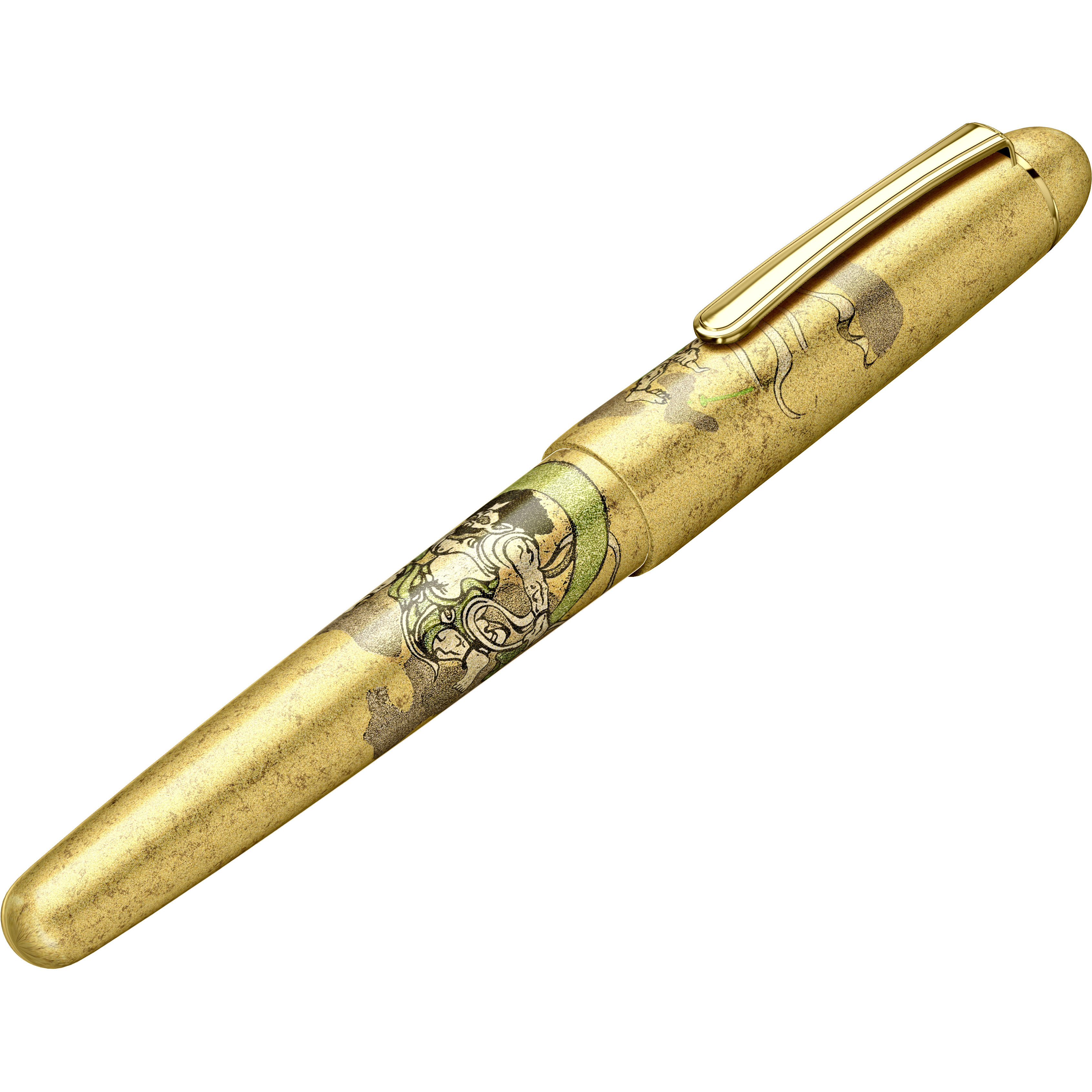 Stilou Kanazawa Gold Leaf Fujin Raijin GT F [3]