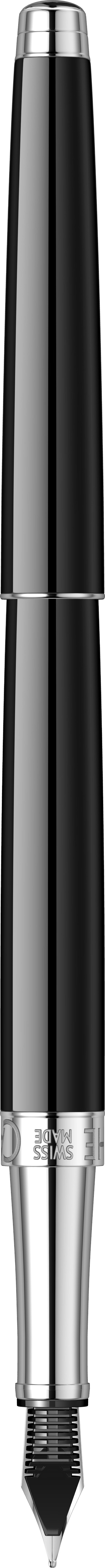 Stilou slim Ebony Black SRT cu penita aur 18k [2]