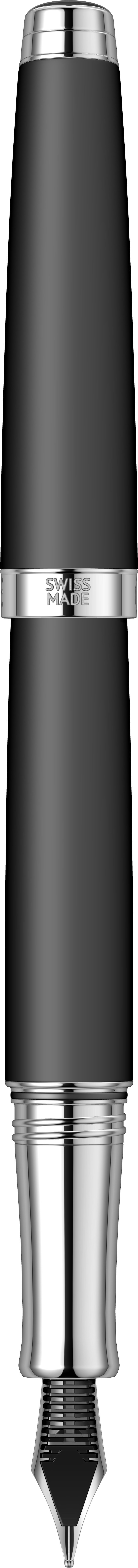 Stilou Matte Black SRT cu penita aur 18K [2]