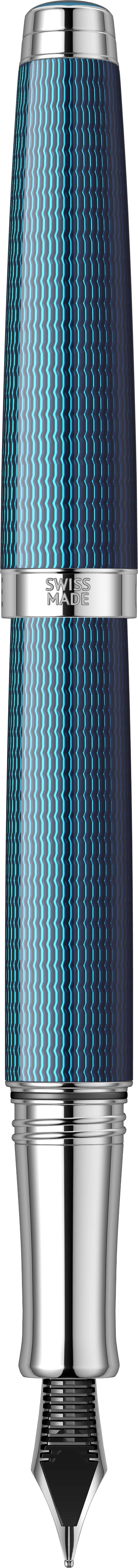 Stilou Grand Bleu SRT cu penita aur 18K [2]