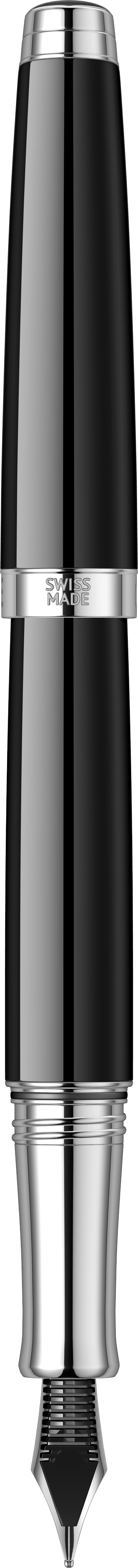 Stilou Ebony Black SRT cu penita aur 18K [2]