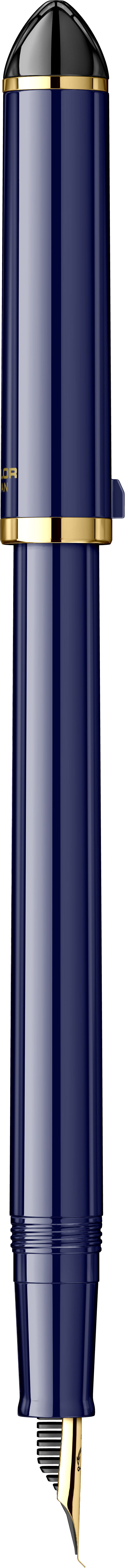 Stilou Caligrafic Fude de Mannen Dark Blue GT 40º Nib [2]