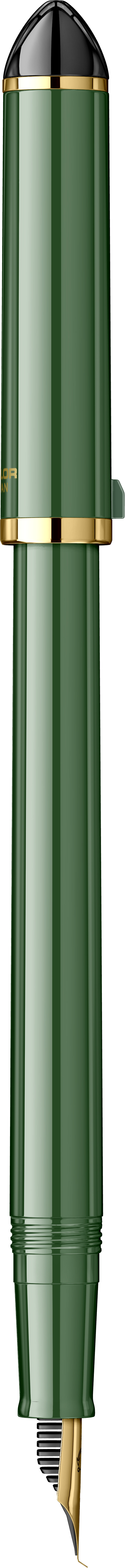 Stilou Caligrafic Fude de Mannen Green GT 55º Nib [2]