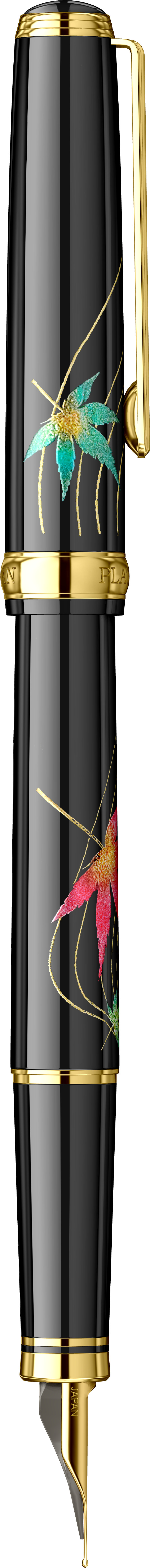 Stilou Kanazawa Gold Leaf Changing Autumn Leaves GT 0.5 M Nib [2]