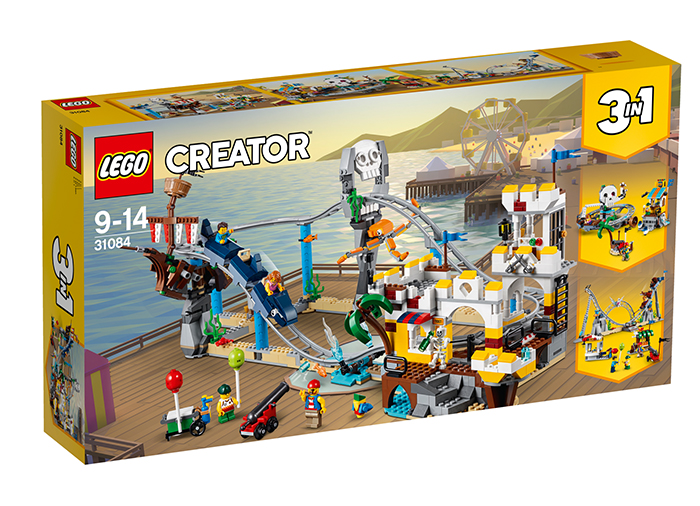 LEGO - Roller Coaster-ul Piratilor (31084)