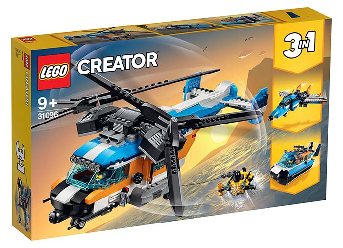 LEGO - Elicopter cu rotor dublu (31096)