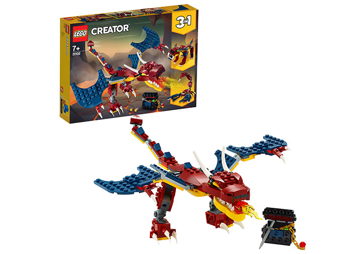 LEGO - Dragon de foc (31102)